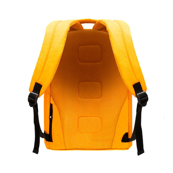 ANTARTIK - Conjunto Escolar con Mochila y Estuche Triple 2 Cremalleras. Mostaza