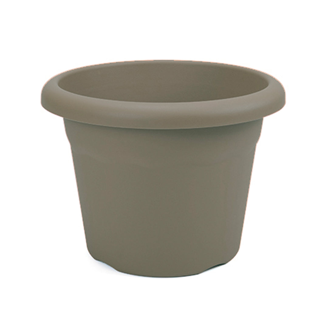 Plastiken TERRA - Plato Redondo de 30cm para Macetas de 25 cm 14L. Taupe