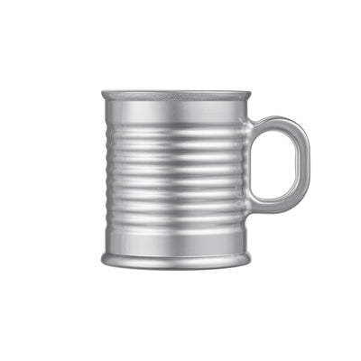 LUMINARC Conserve Moi Alu - Taza / Mug en Vidrio Templado Metalizado, Plata 250 ml