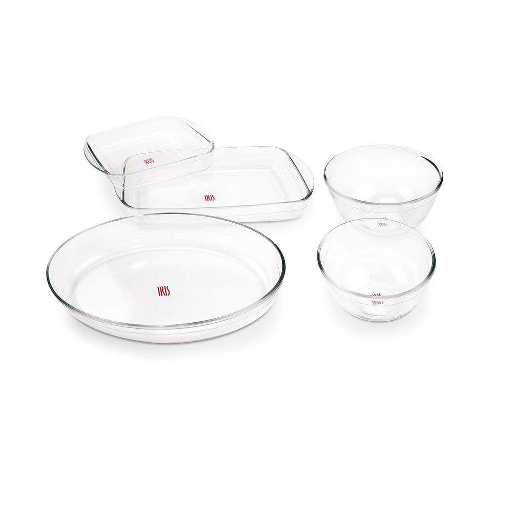 IRIS - Bandeja para Horno Ovalada de 3L en Vidrio Borosilicato