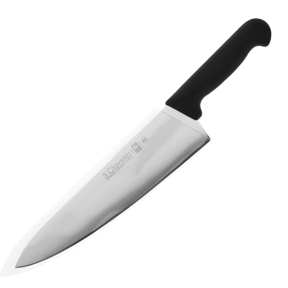 3 Claveles Light - Cuchillo Cocinero 26 cm Acero Inoxidable Mango Polipropileno