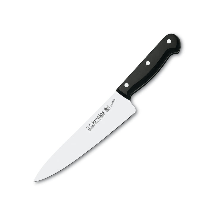 3 Claveles Uniblock - Cuchillo Cocinero Profesional 20 cm Acero Inoxidable