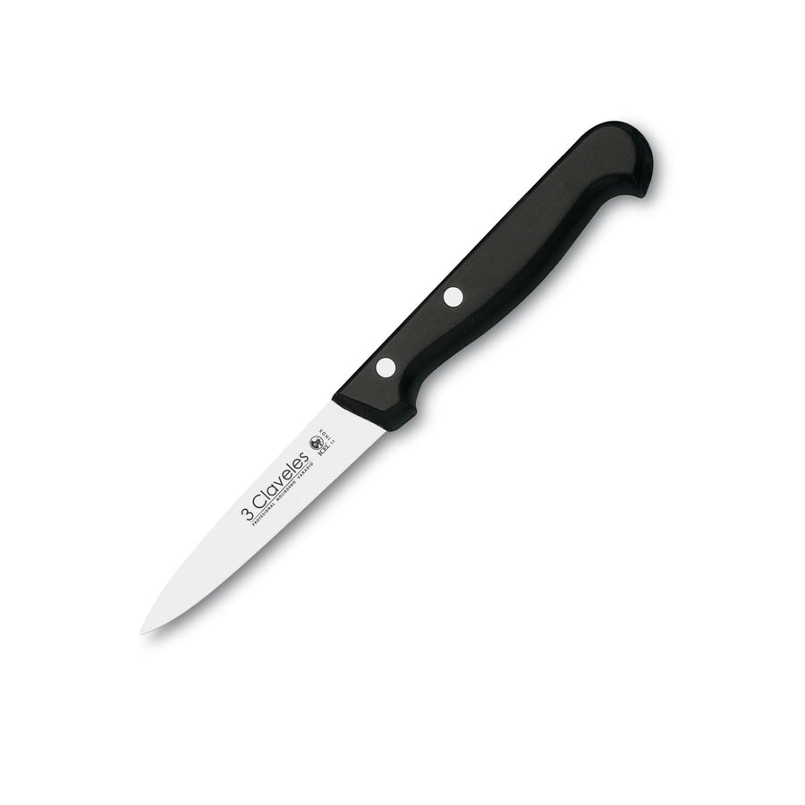 3 Claveles POM - Cuchillo Verduras Profesional 9 cm Acero Inoxidable