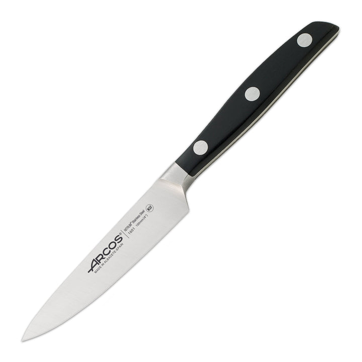 ARCOS Manhattan - Cuchillo Mondador 10 cm Acero Inoxidable Forjado Nitrum