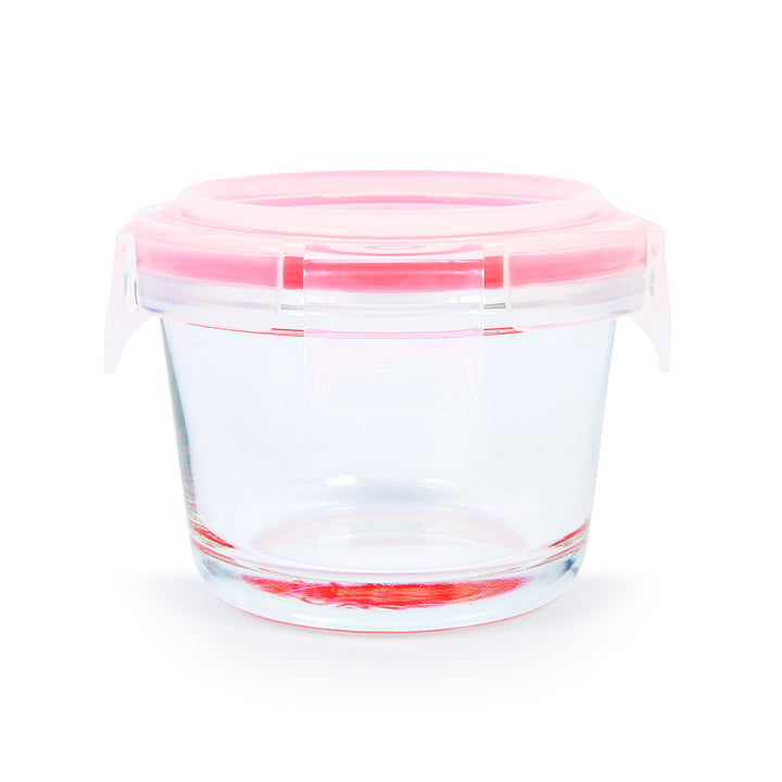 IBILI - Recipiente Redondo de 0.8L en Vidrio Borosilicato. Apto Horno