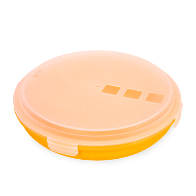 IBILI - Recipiente Porta Tortillas de 26 cm en Plástico PP05. Naranja
