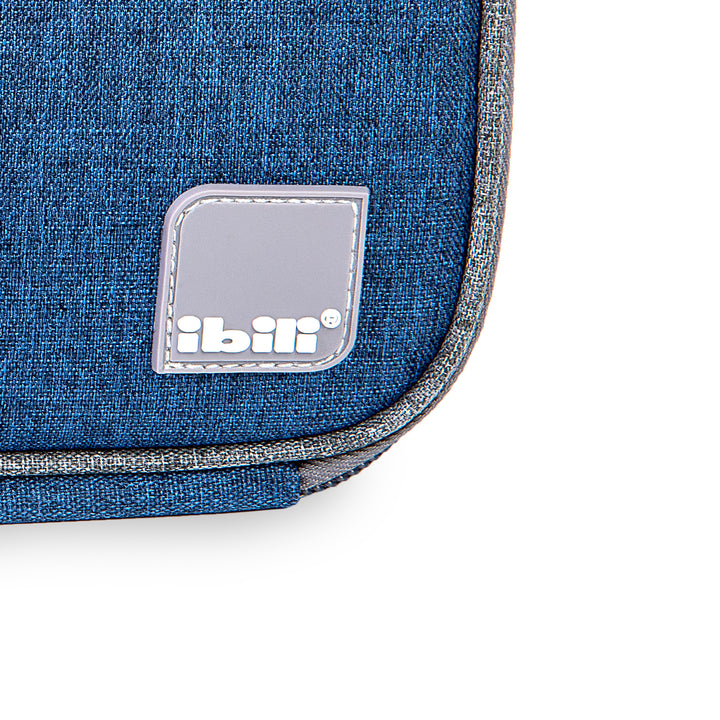 IBILI Lunch Away -  Bolsa Térmica Porta Alimentos 3.75L con Recipiente de Vidrio Incluido. Azul