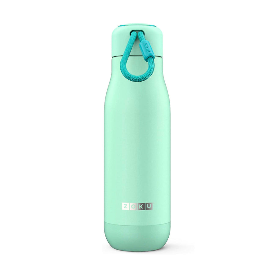 ZOKU PC - Botella Térmica de 0.5L en Acero Inoxidable de Doble Pared. Aqua