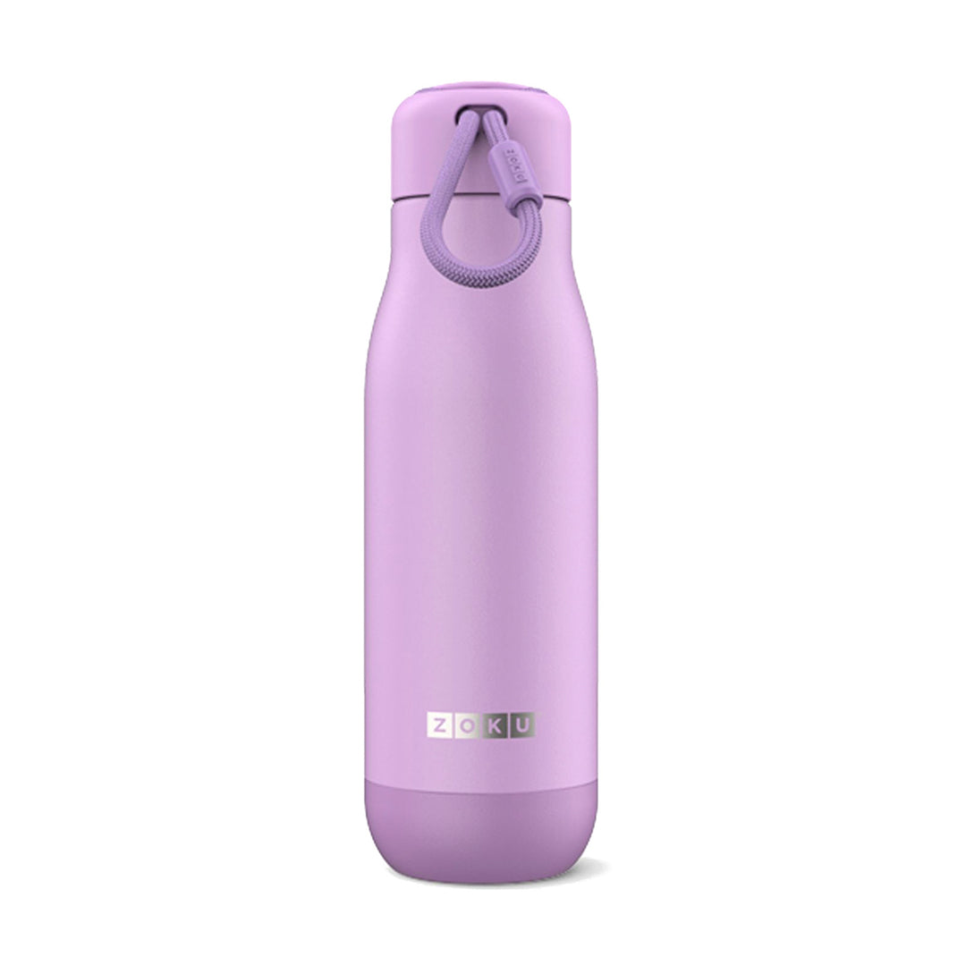 ZOKU PC - Botella Térmica de 0.5L en Acero Inoxidable de Doble Pared. Lavender