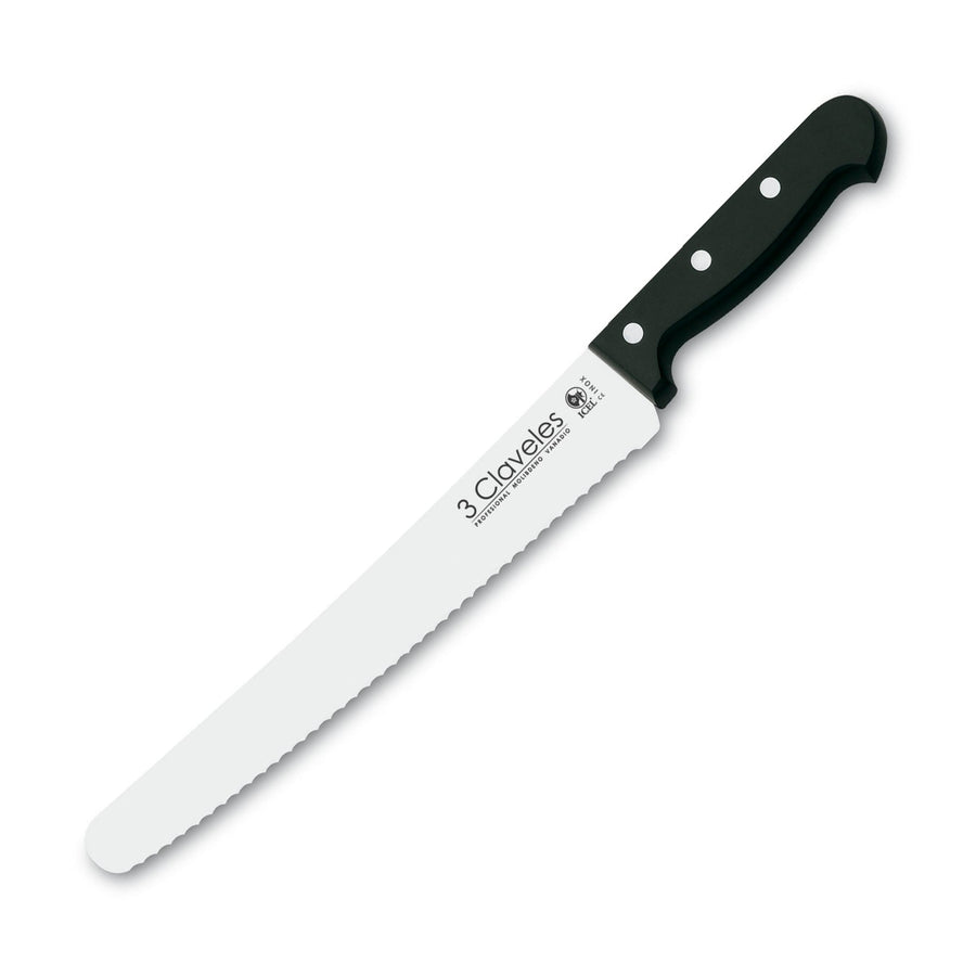 3 Claveles Uniblock - Cuchillo Repostería Profesional 25 cm Acero Inoxidable