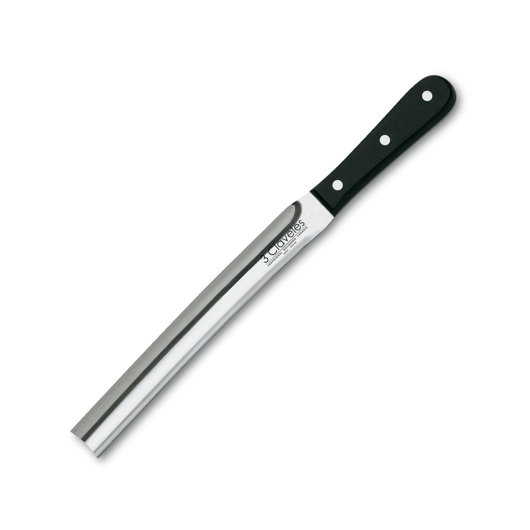 3 Claveles Uniblock - Cuchillo Gubia Profesional 23 cm Acero Inoxidable