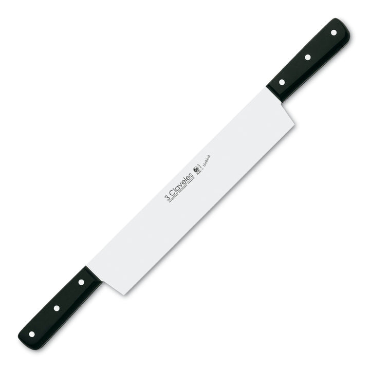 3 Claveles - Cuchillo Queso 2 Mangos Profesional 30 cm. Gama UNIBLOCK. Ref. 01138