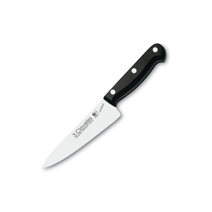 3 Claveles Uniblock - Cuchillo Cocinero Profesional 13 cm Acero Inoxidable