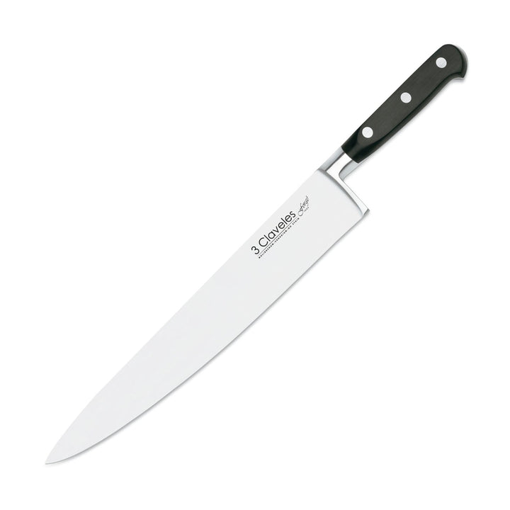 3 Claveles Forgé - Cuchillo Cocinero Profesional 30 cm Acero Inoxidable