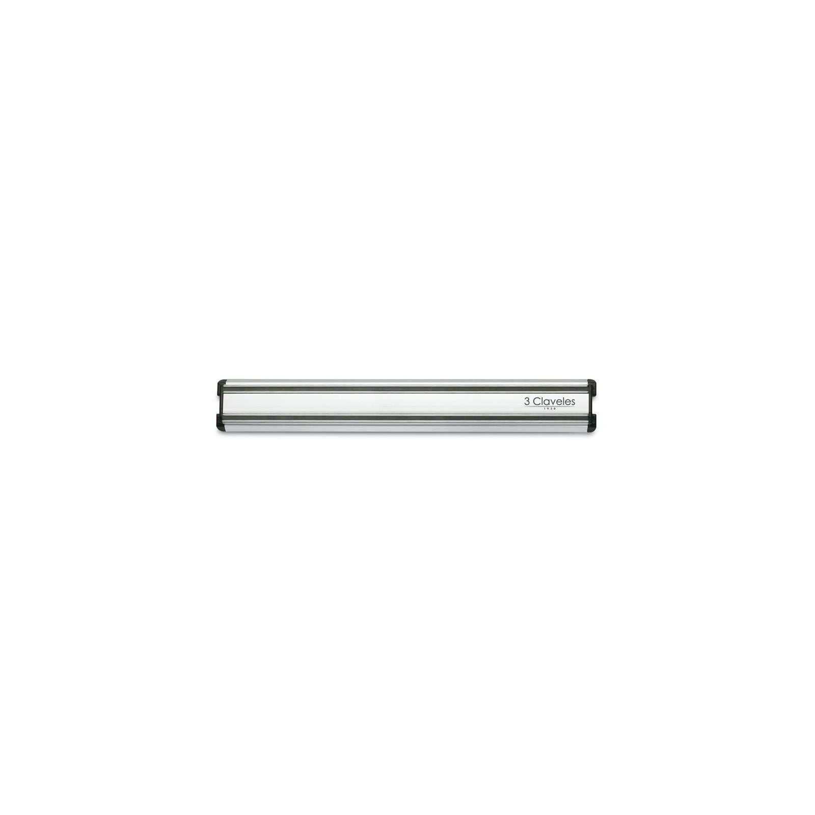 Soporte 3 Claveles Magnetico Aluminio 30 cm
