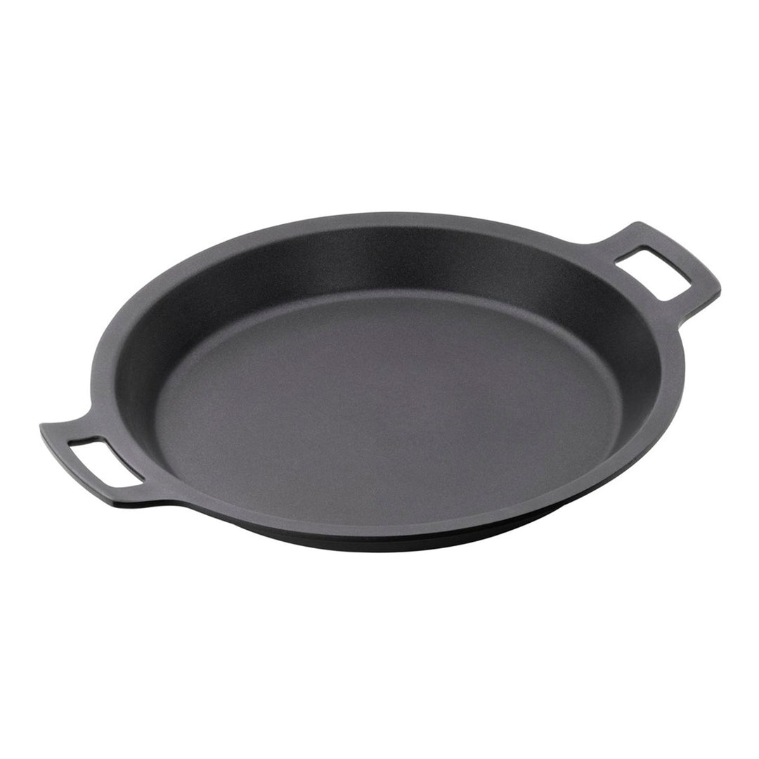 BRA Efficient - Paellera 32 cm Antiadherente con Asas de Silicona. Inducción y Horno