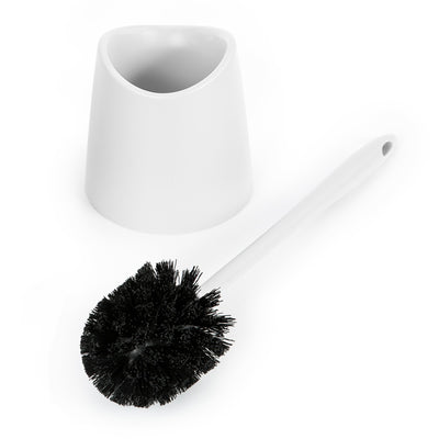Escobilla WC Gama Standard con Cepillo en Color Negro 