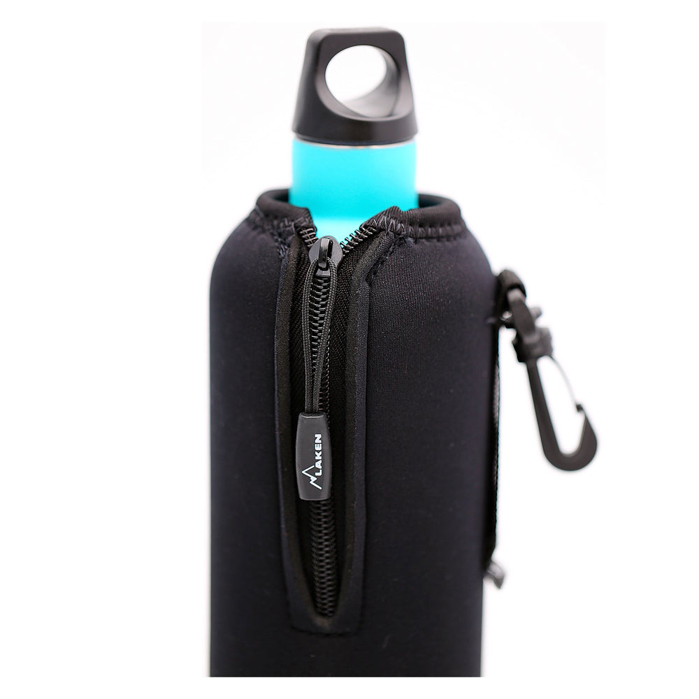 LAKEN FN60 - Funda de Neopreno para Botellas de 0.6L. Azul