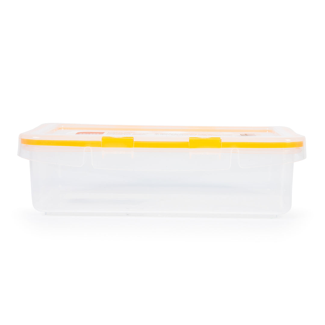 IBILI Lunch Away - Recipiente Rectangular de 0.8L en Plástico PP05. Naranja