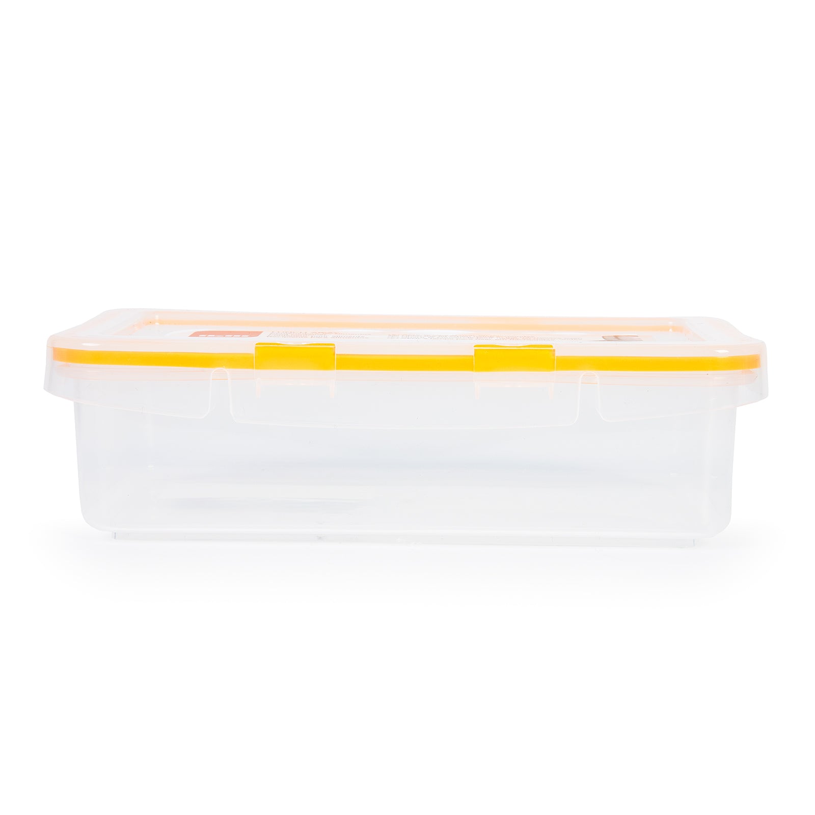 IBILI Lunch Away - Recipiente Rectangular de 0.8L en Plástico PP05. Naranja