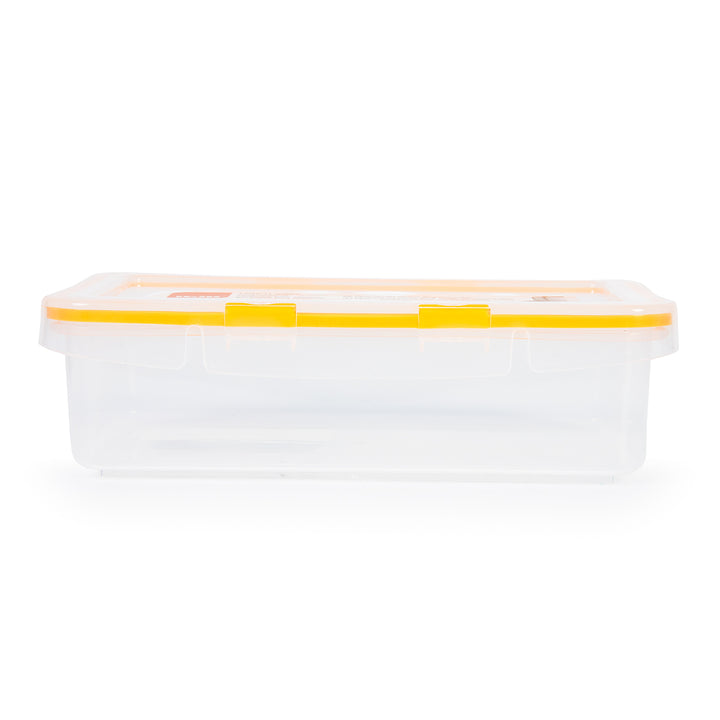 IBILI Lunch Away - Recipiente Rectangular de 0.8L en Plástico PP05. Naranja