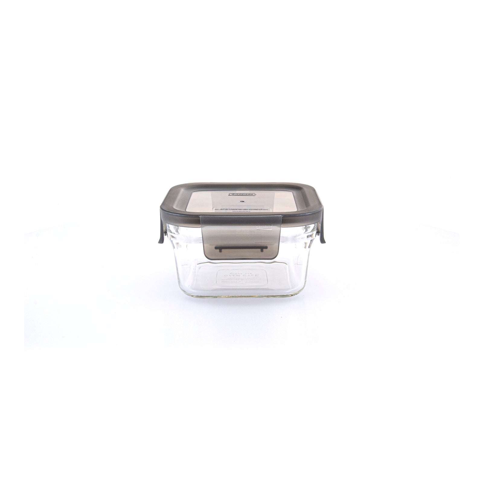 Glasslock Oven Smart - Recipiente Cuadrado 0.4L en Vidrio Templado. Apto Horno