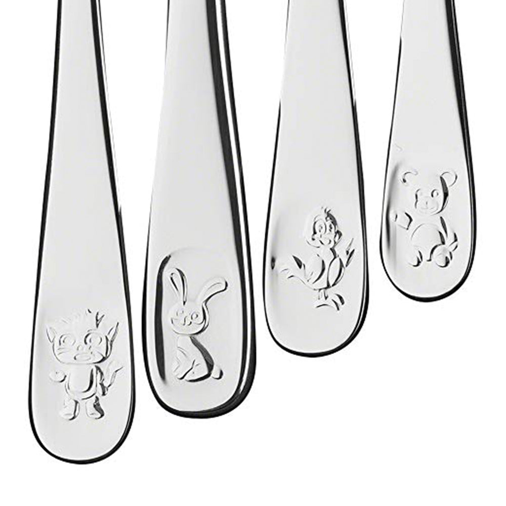 ZWILLING Bino - Set de 4 Cubiertos Infantiles en Acero Inoxidable Pulido 18/10