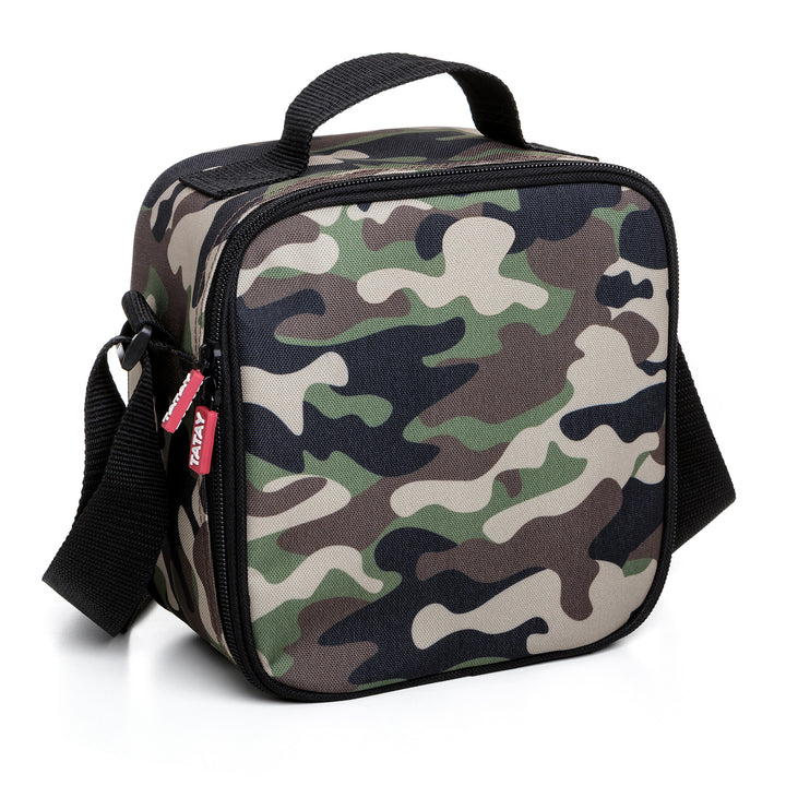 TATAY 1167517 - Kit Bolsa Térmica Porta Alimentos Urban Food Casual y Botella Urban Drink, Camouflage