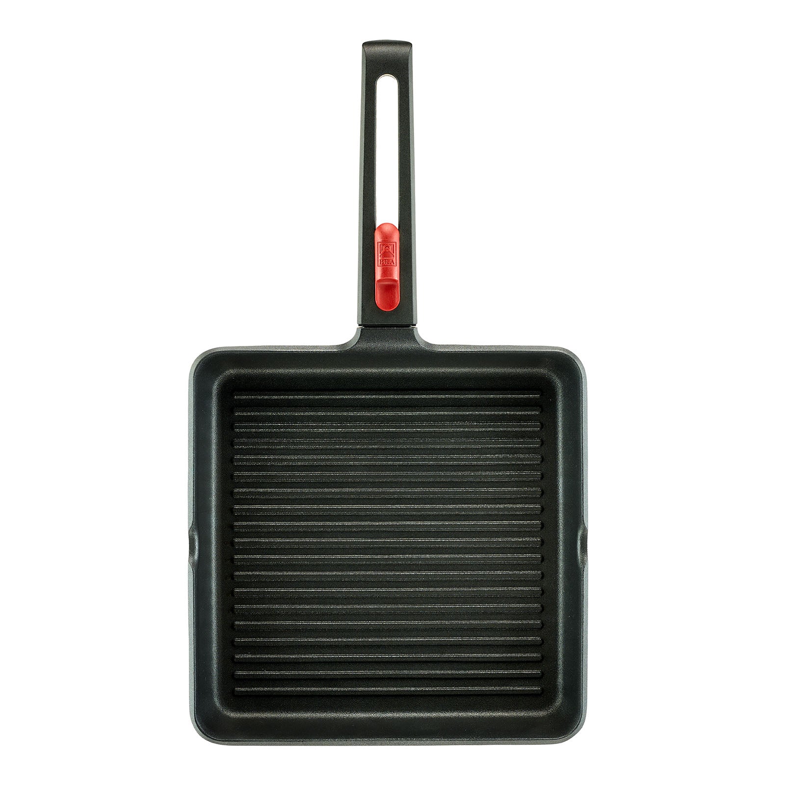 BRA Infinity - Grill Rayado 28 cm Mango Desmontable. Inducción y Horno