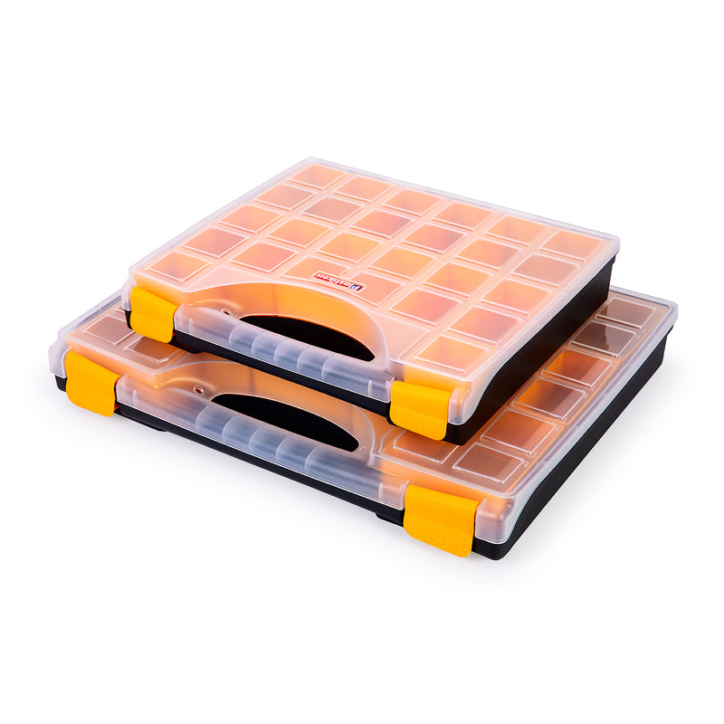PLASTIKEN Titanium Cube - Maletín Organizador de 41 cm con 21 Cubos Extraíbles