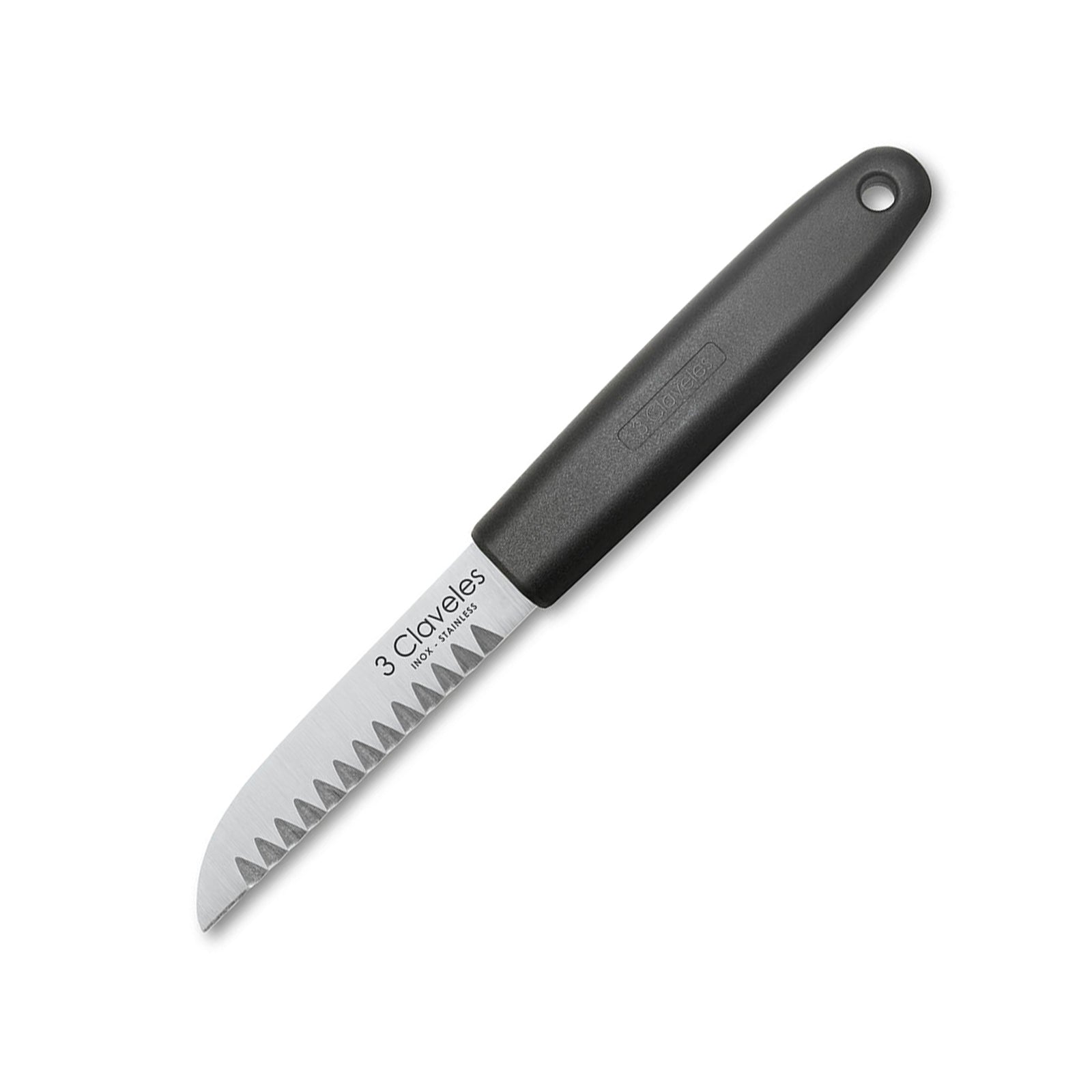 3 Claveles - Cuchillo Decorador Profesional de 19.5 cm en Acero Inoxidable