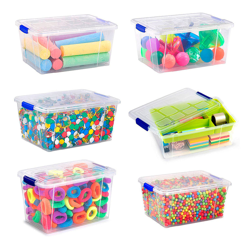 Cajas de plástico para almacenaje Serie Blue, de PLASTIC FORTE