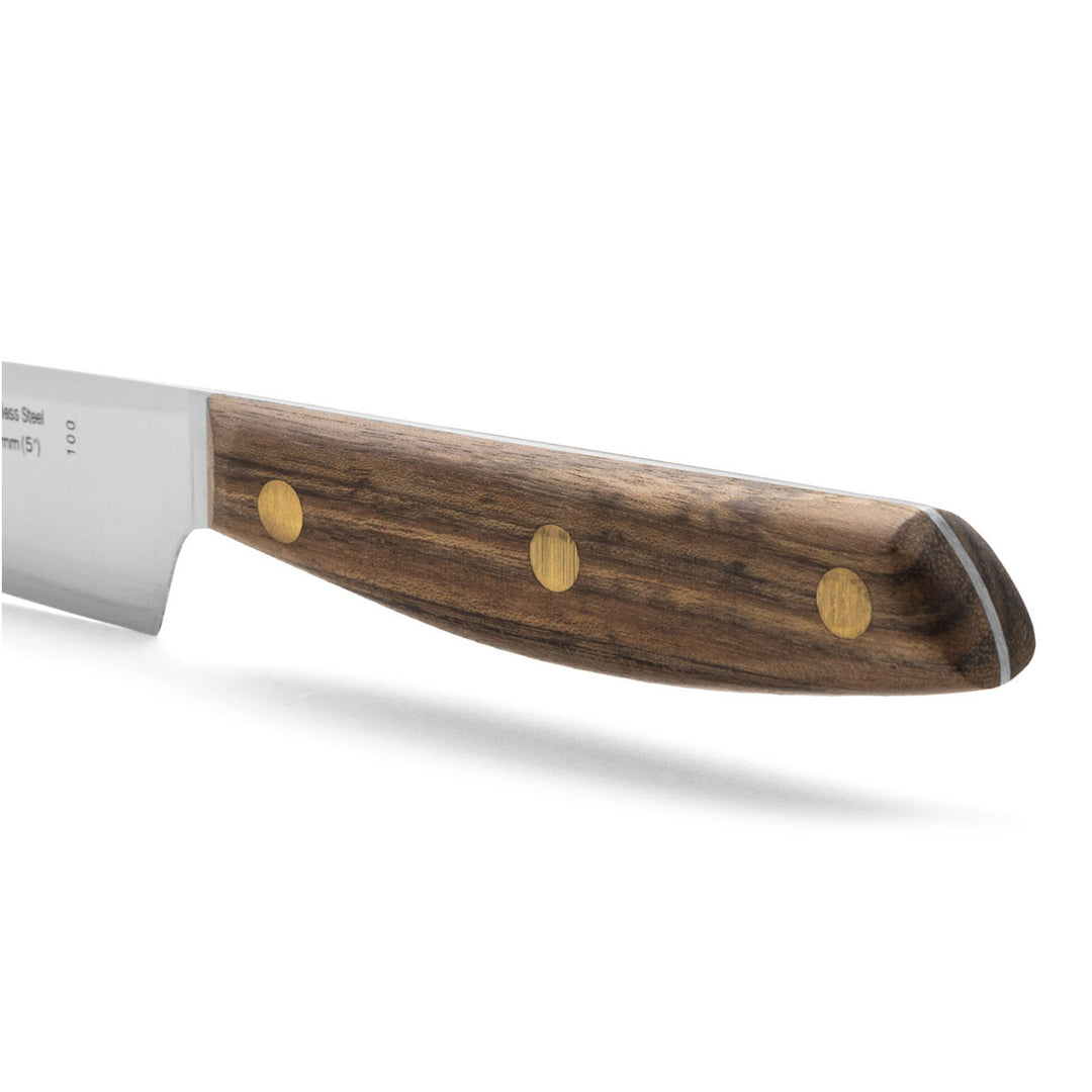 ARCOS Nórdika - Cuchillo Cocinero 14 cm Acero Inoxidable Nitrum. Mango de Ovengkol