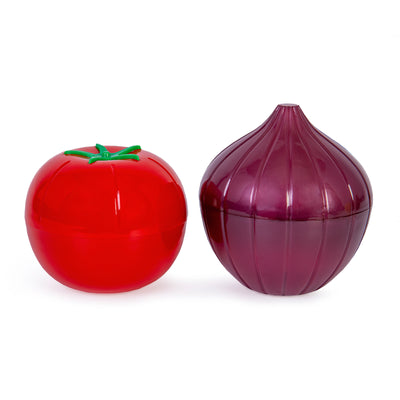 IBILI - Recipiente Guarda Tomates en Plástico PP05. Rojo