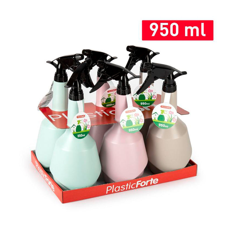 Plastic Forte Duo - Juego de 3 Botellas Pulverizadoras Nº 23 de 950 ml en Plástico HDPE