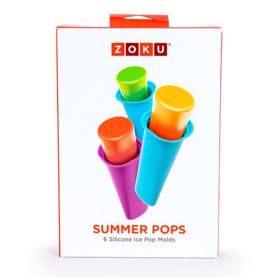 ZOKU Summer Pop - Molde para Helados de Tubo en Silicona. Morado