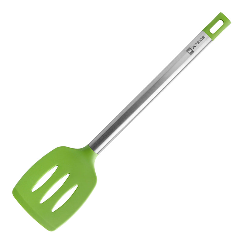 BRA Efficient Set 3 utensilios cocina, 36.5 cm, espátula, cuchara, cazo,  Acero INOX, Nailon y Silicona : : Hogar y cocina