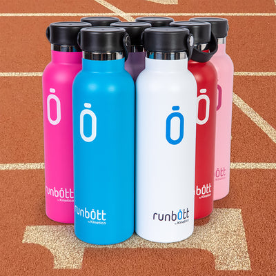 Runbott Sport - Botella Térmica Reutilizable de 0.6L con Interior Cerámico. Violeta