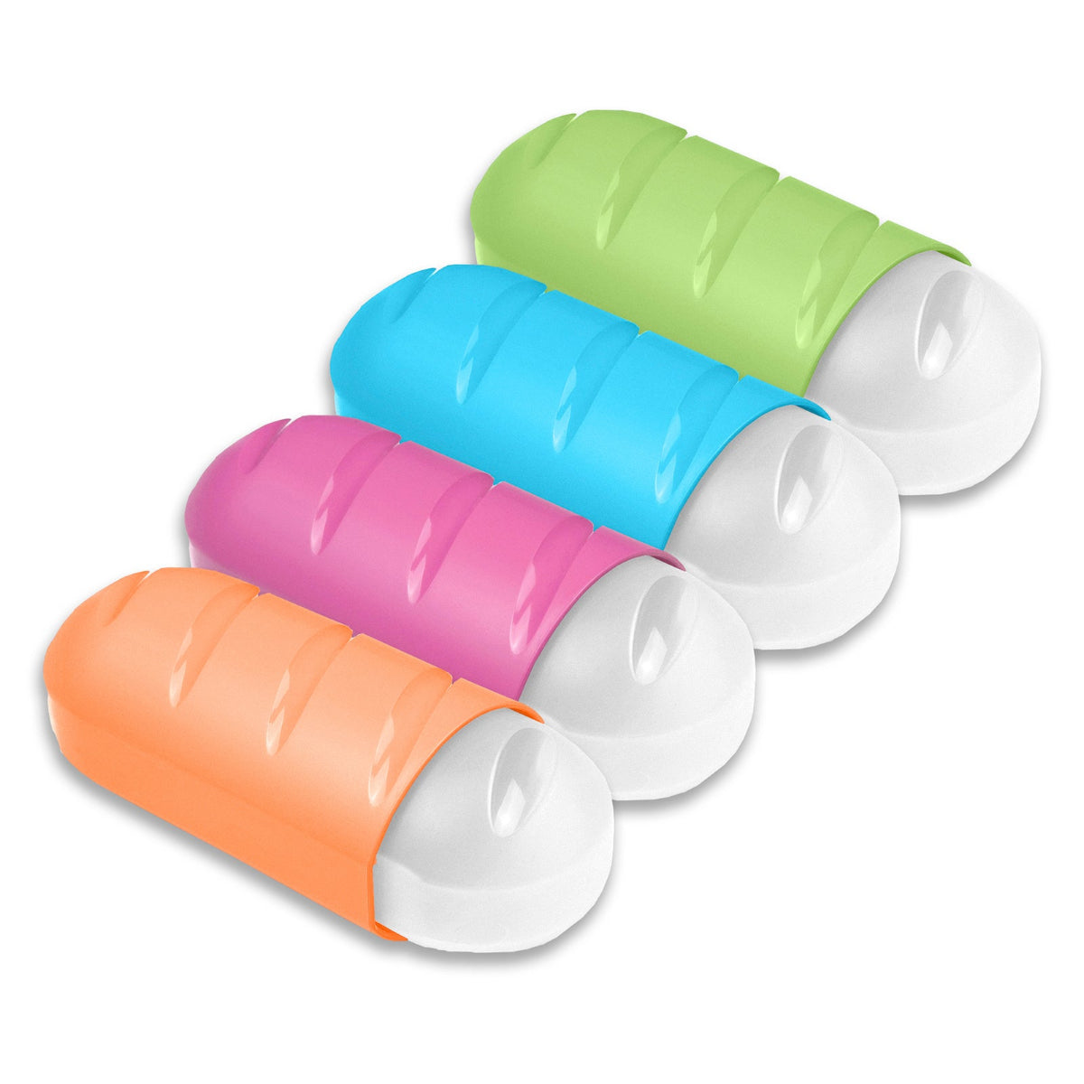 TATAY - Set de 3 Porta Bocadillos Infantiles Extensibles y Reutilizables. Colores Surtidos
