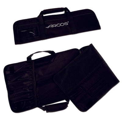 ARCOS - Bolsa Porta Cuchillos Profesional para 4 Piezas con Asas de Transporte
