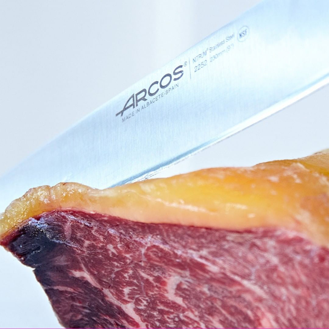 ARCOS - Pinzas para Jamón en Acero Inoxidable con Anillas de Agarre