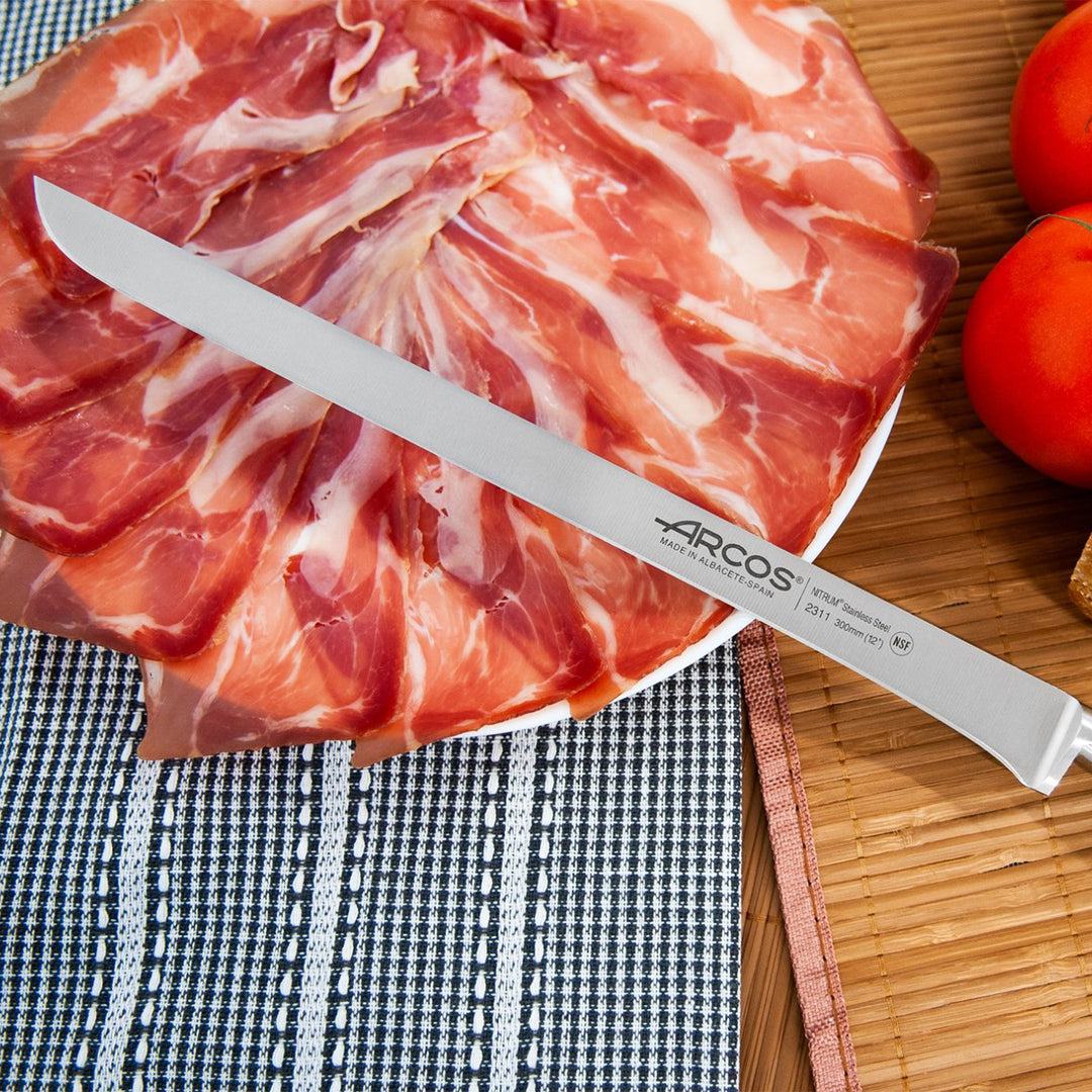 ARCOS 191923 - Cuchillo Jamonero Profesional Forjado 25 cm. Serie BROOKLYN