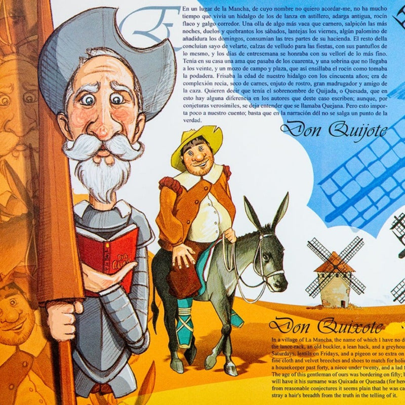 JAVIER Quijote - Mantel Individual Protector Multiusos en Plástico