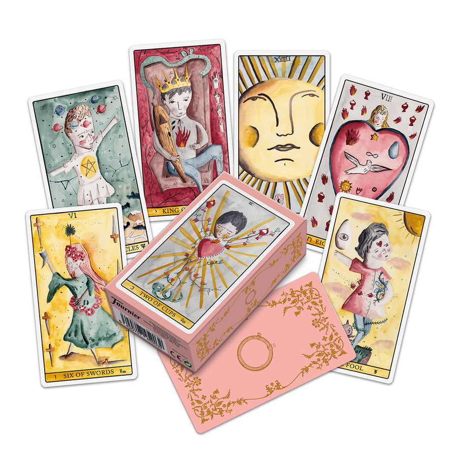 FOURNIER - Baraja de Tarot de Luz por Aitor Saraiba de 78 Cartas