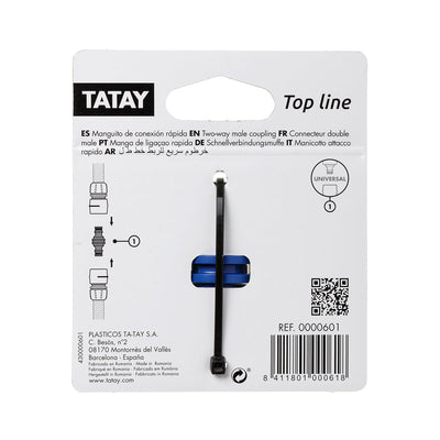 TATAY Top Line - Manguito Universal de Conexión Rápida para Mangueras Anti UV