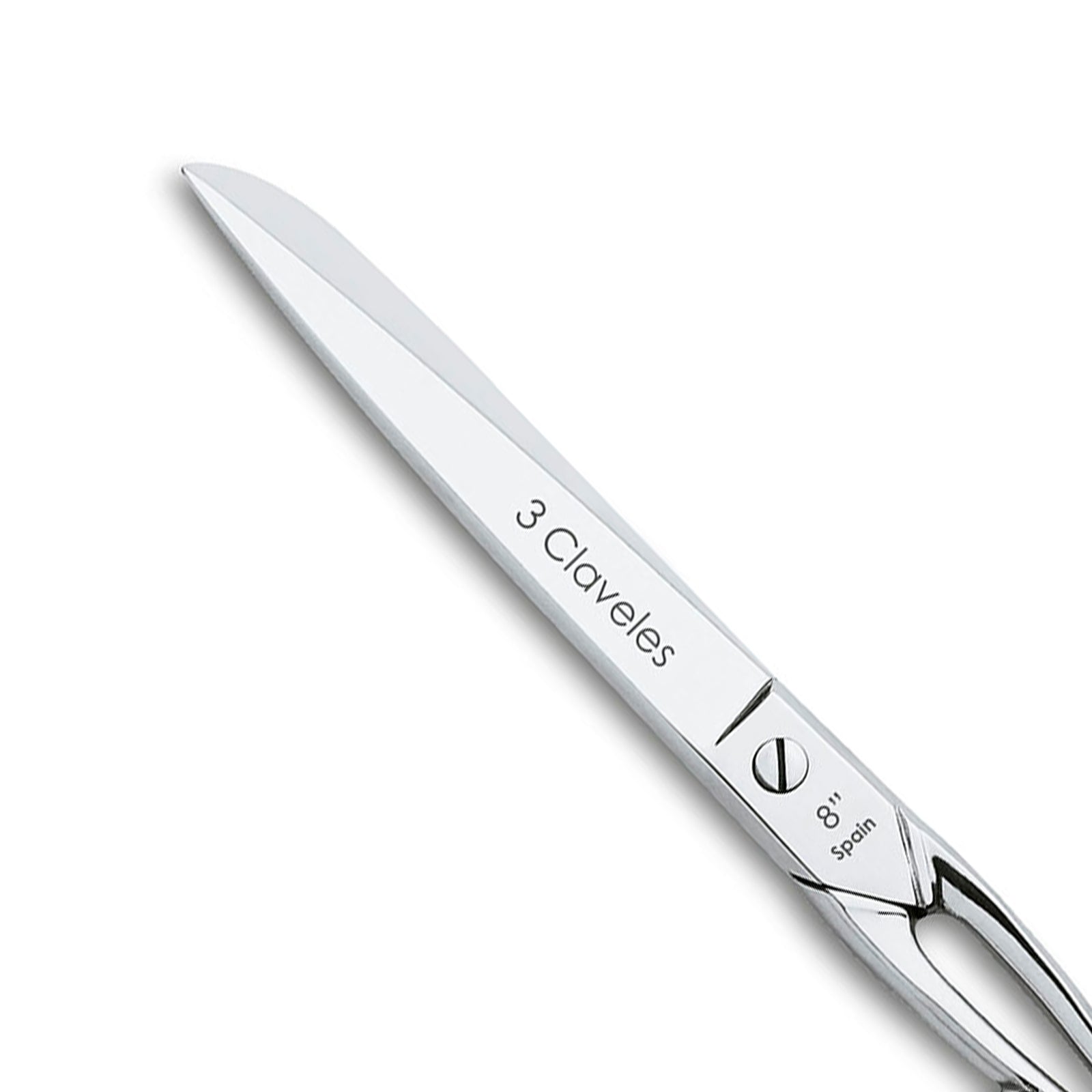 3 Claveles - Tijeras de Modista Profesionales, Varios Usos, 20 cm - 8"
