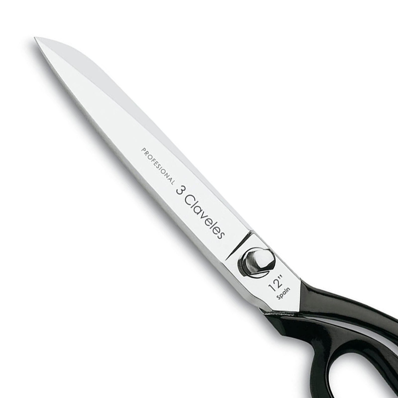 3 Claveles - Tijeras de Sastre Profesionales, Varios Usos, 30 cm - 12"