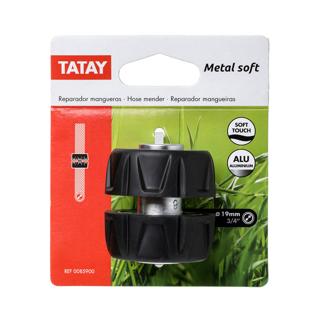 TATAY Metal Soft - Reparador Rápido Universal para Mangueras de 3/4" Aluminio