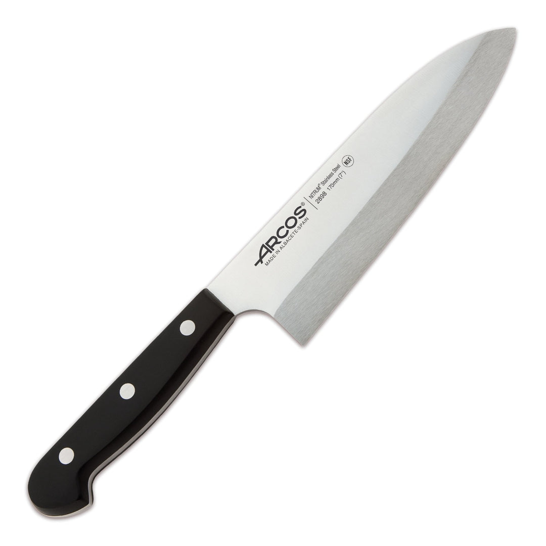 ARCOS Universal - Cuchillo Japones Deba 17 cm Acero Inoxidable Forjado Nitrum