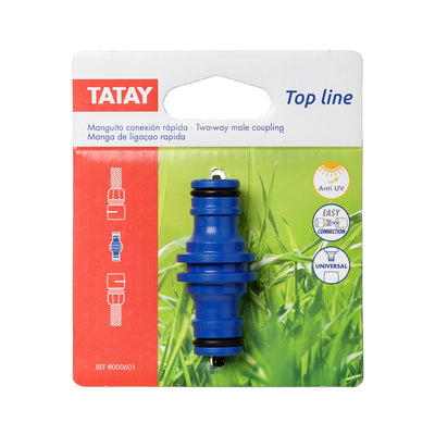 TATAY Top Line - Manguito Universal de Conexión Rápida para Mangueras Anti UV